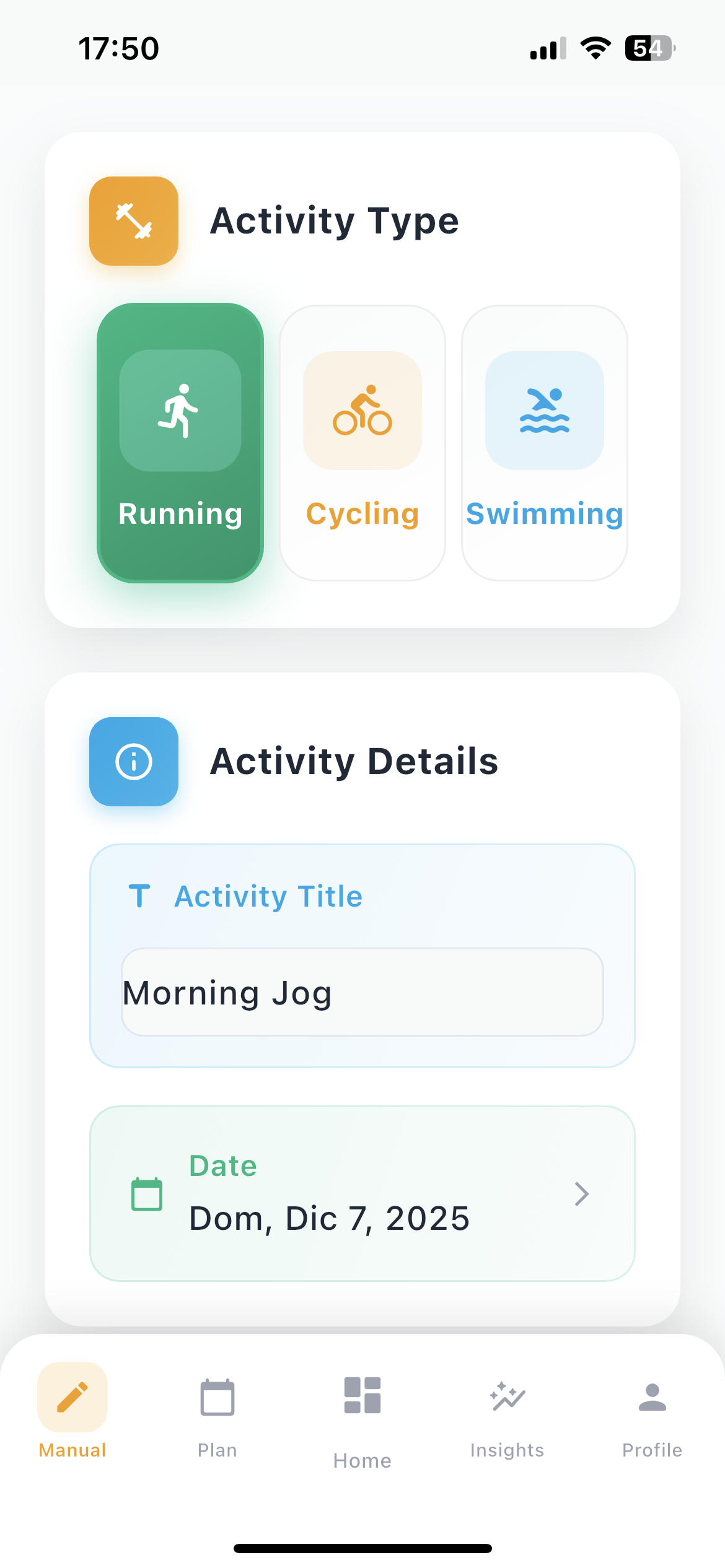 OMYRA Home Dashboard